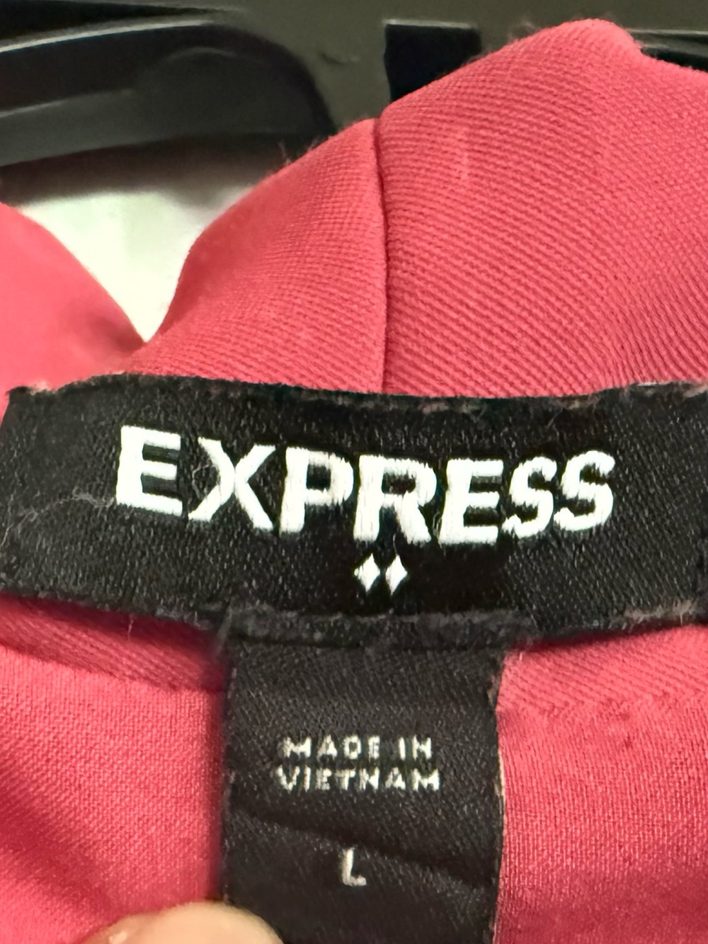 Express Open-Front Raspberry Pink Blazer - Picture 2 of 2